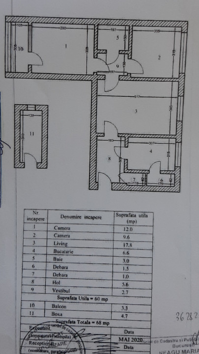 Trei camere in Drumul Taberei, zona Valea Argesului