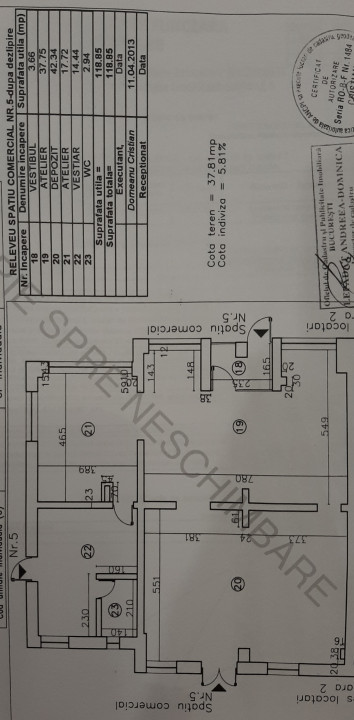 Spatiu comercial, Langa restaurantul Cocosu"Rosu, aproape metrou Pacii