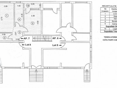 Apartament doua camere(pentru locuinta sau birou )Zona Apusului-Pacii