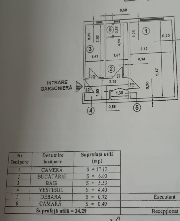 Vanzare Garsoniera Rahova - Buzoieni mobilata si utilata complet