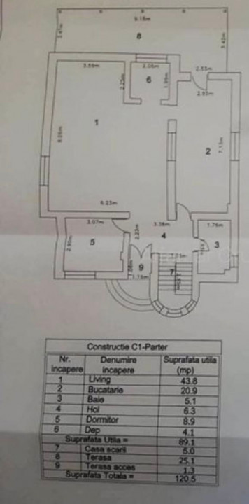 Vila individuala in Bragadiru la limita cu Bucuresti, teren 960 mp zona Dantelei