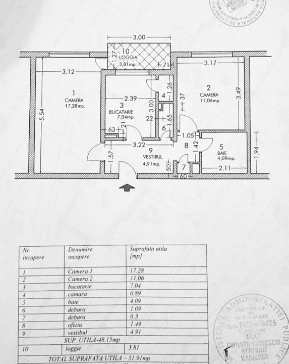 Apartament doua camere in Militari, zona Gorjului- Uverturii